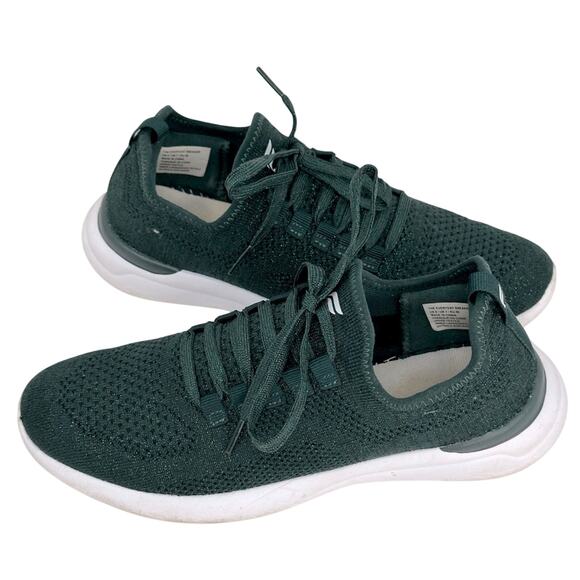 Fabletics The Everthing Sneaker Sparkling Forest Green - LIGHTWEIGHT - Picture 3 of 11